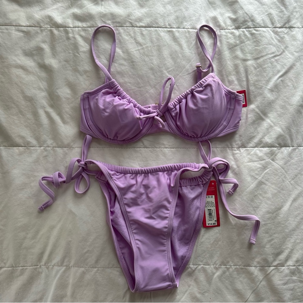 NWT purple bikini